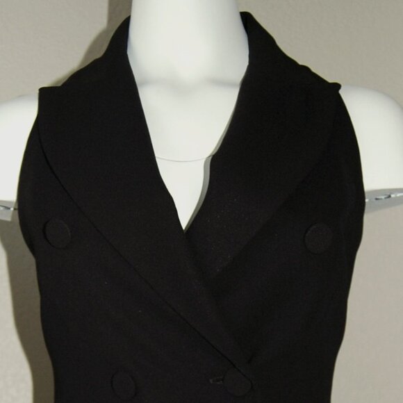 Laundry by Shelli Segal, 1995 Double-Breasted Mini Blazer/Suit Dress, Size 2 - Picture 3 of 10